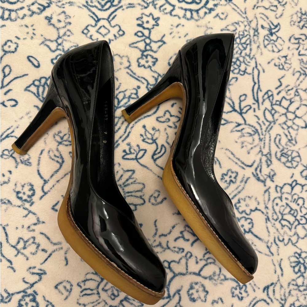 Black Gucci platform heels size 40 - Picture 3 of 4